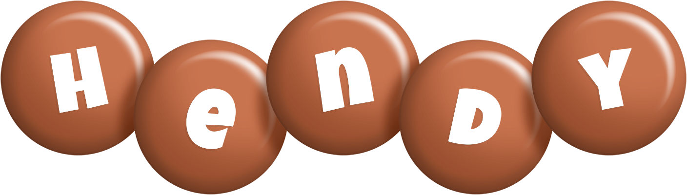 Hendy candy-brown logo