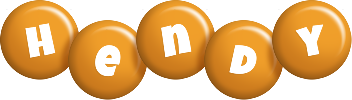 Hendy candy-orange logo