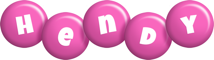 Hendy candy-pink logo