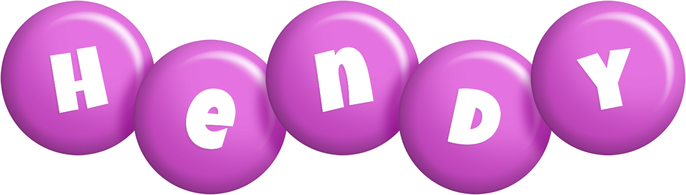 Hendy candy-purple logo