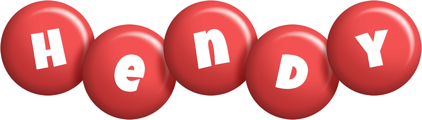 Hendy candy-red logo