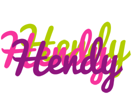 Hendy flowers logo