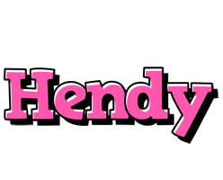 Hendy girlish logo