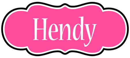 Hendy invitation logo