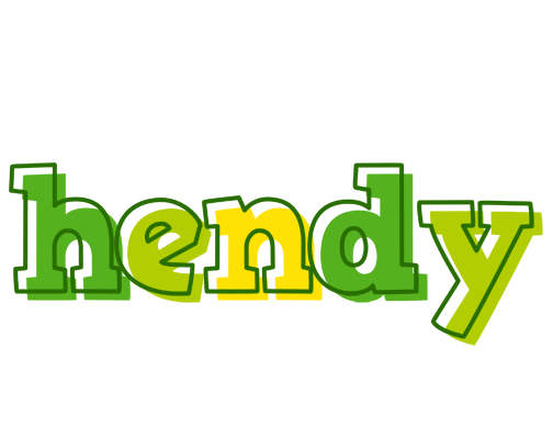 Hendy juice logo