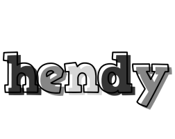 Hendy night logo