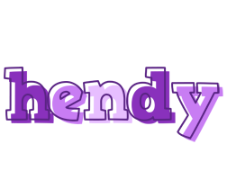 Hendy sensual logo