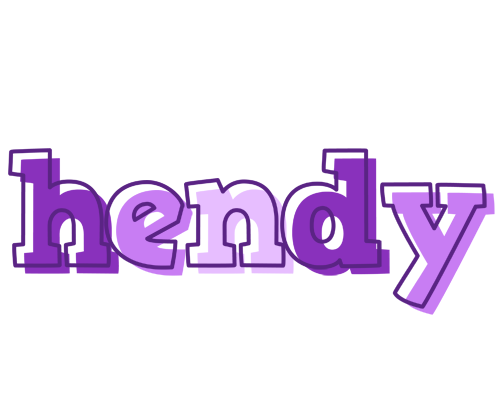 Hendy sensual logo