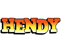 Hendy sunset logo