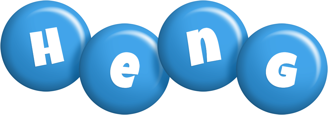 Heng candy-blue logo