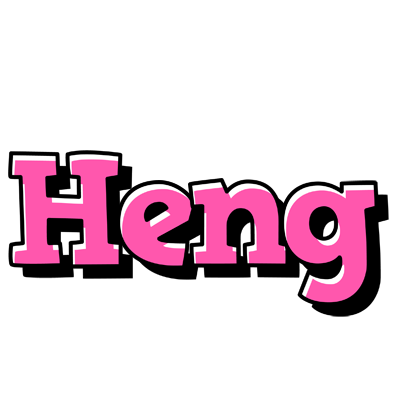 Heng girlish logo