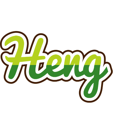 Heng golfing logo