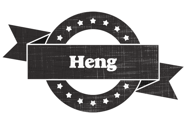 Heng grunge logo