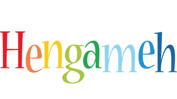 Hengameh birthday logo