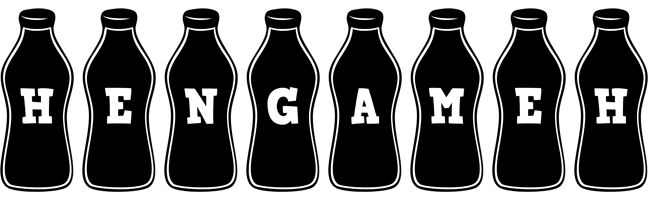 Hengameh bottle logo