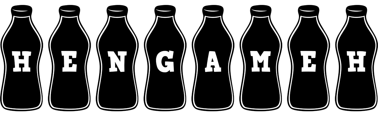 Hengameh bottle logo