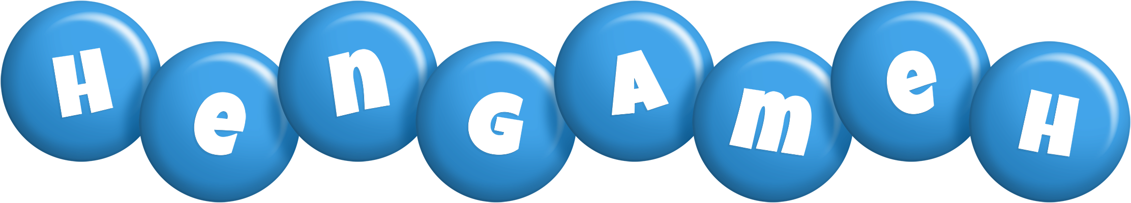Hengameh candy-blue logo
