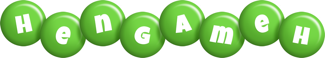 Hengameh candy-green logo