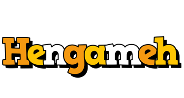 Hengameh cartoon logo