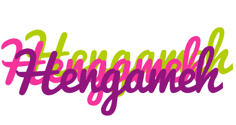 Hengameh flowers logo