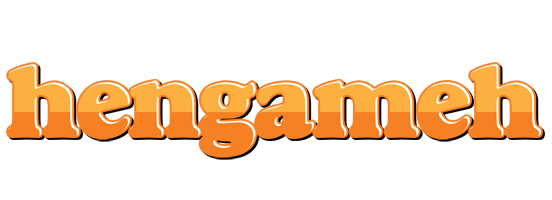 Hengameh orange logo