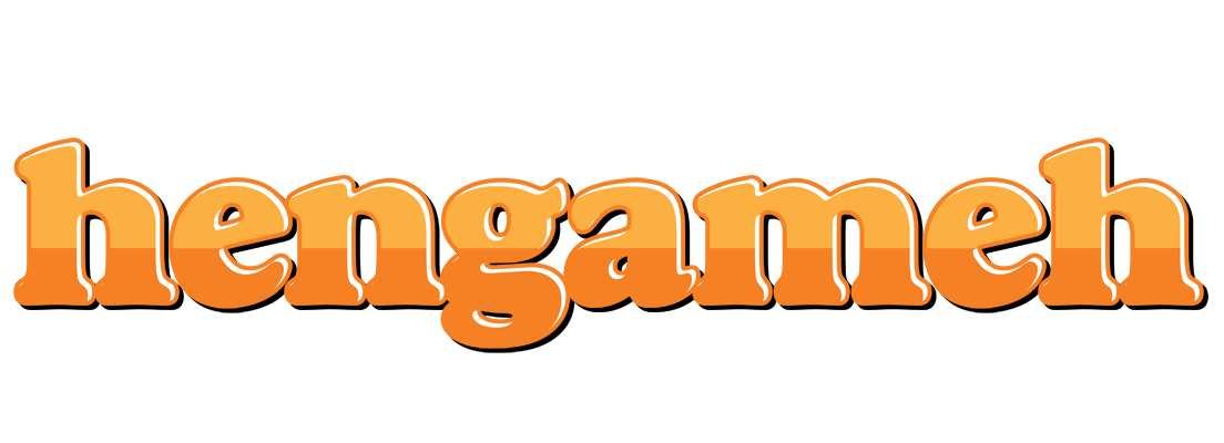Hengameh orange logo