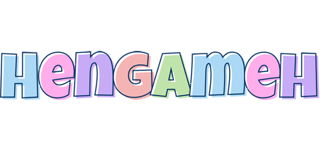 Hengameh pastel logo