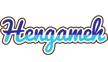 Hengameh raining logo