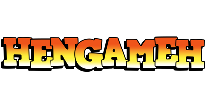 Hengameh sunset logo