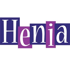 Henia autumn logo