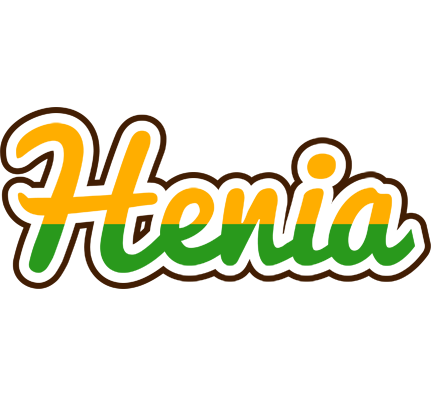 Henia banana logo