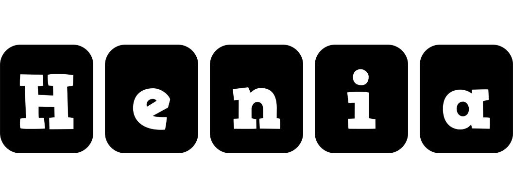 Henia box logo
