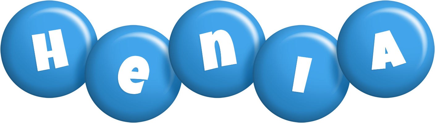 Henia candy-blue logo