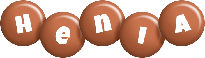 Henia candy-brown logo