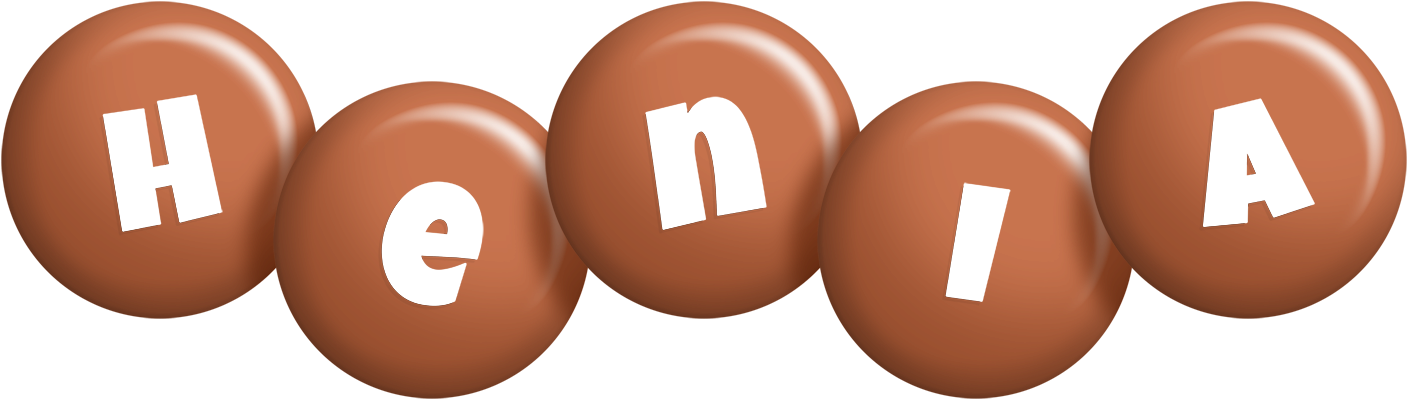 Henia candy-brown logo