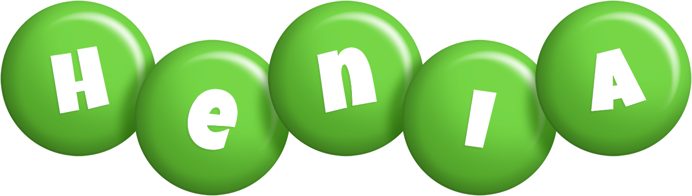 Henia candy-green logo