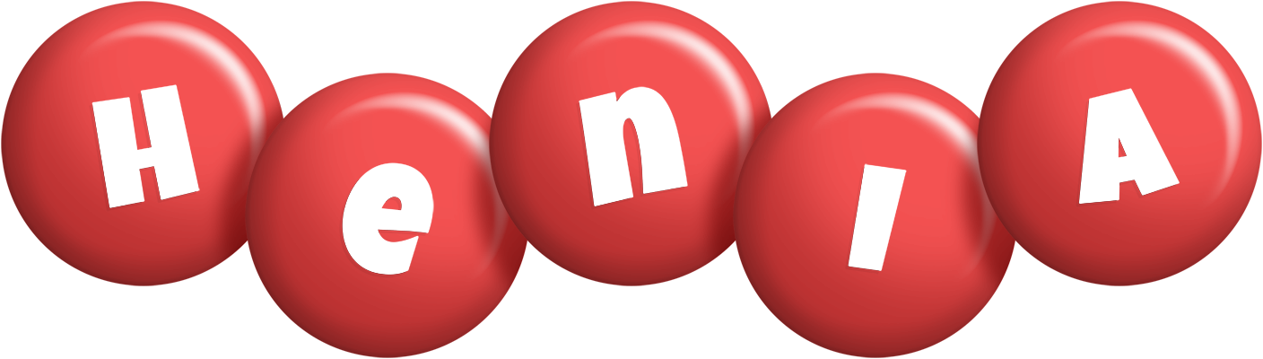 Henia candy-red logo