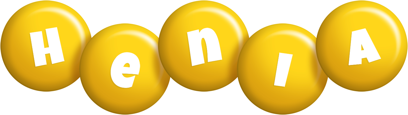 Henia candy-yellow logo