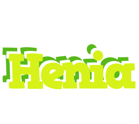 Henia citrus logo