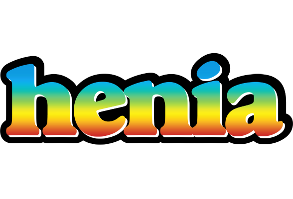 Henia color logo