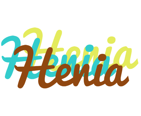Henia cupcake logo