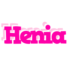 Henia dancing logo