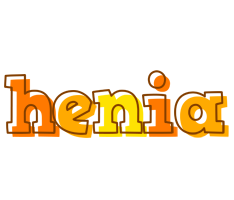 Henia desert logo