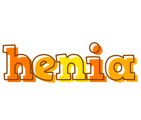 Henia desert logo