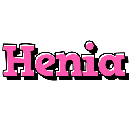 Henia girlish logo
