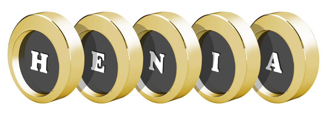 Henia gold logo