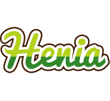 Henia golfing logo