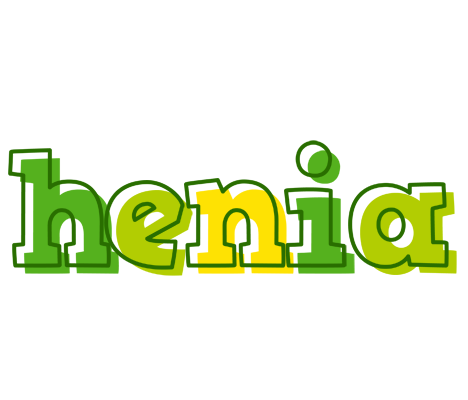 Henia juice logo