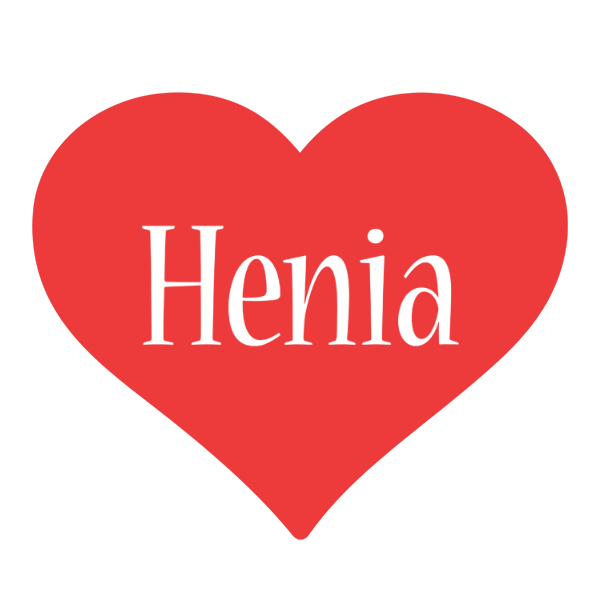 Henia love logo