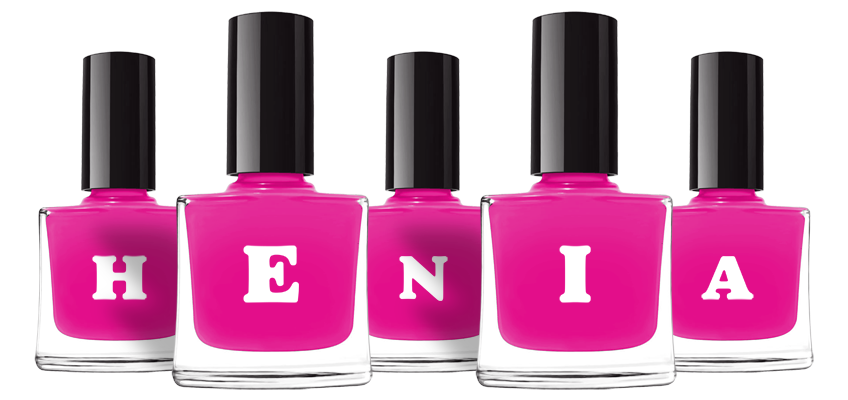 Henia nails logo